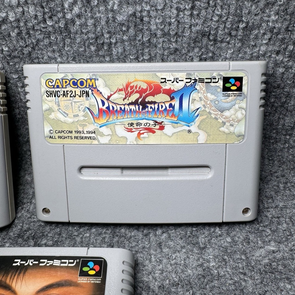 Nintendo‎ Super Famicom Cassette SNES Games Retro Japan 90s Bundle Lot X 3 Games - Picture 3 of 11